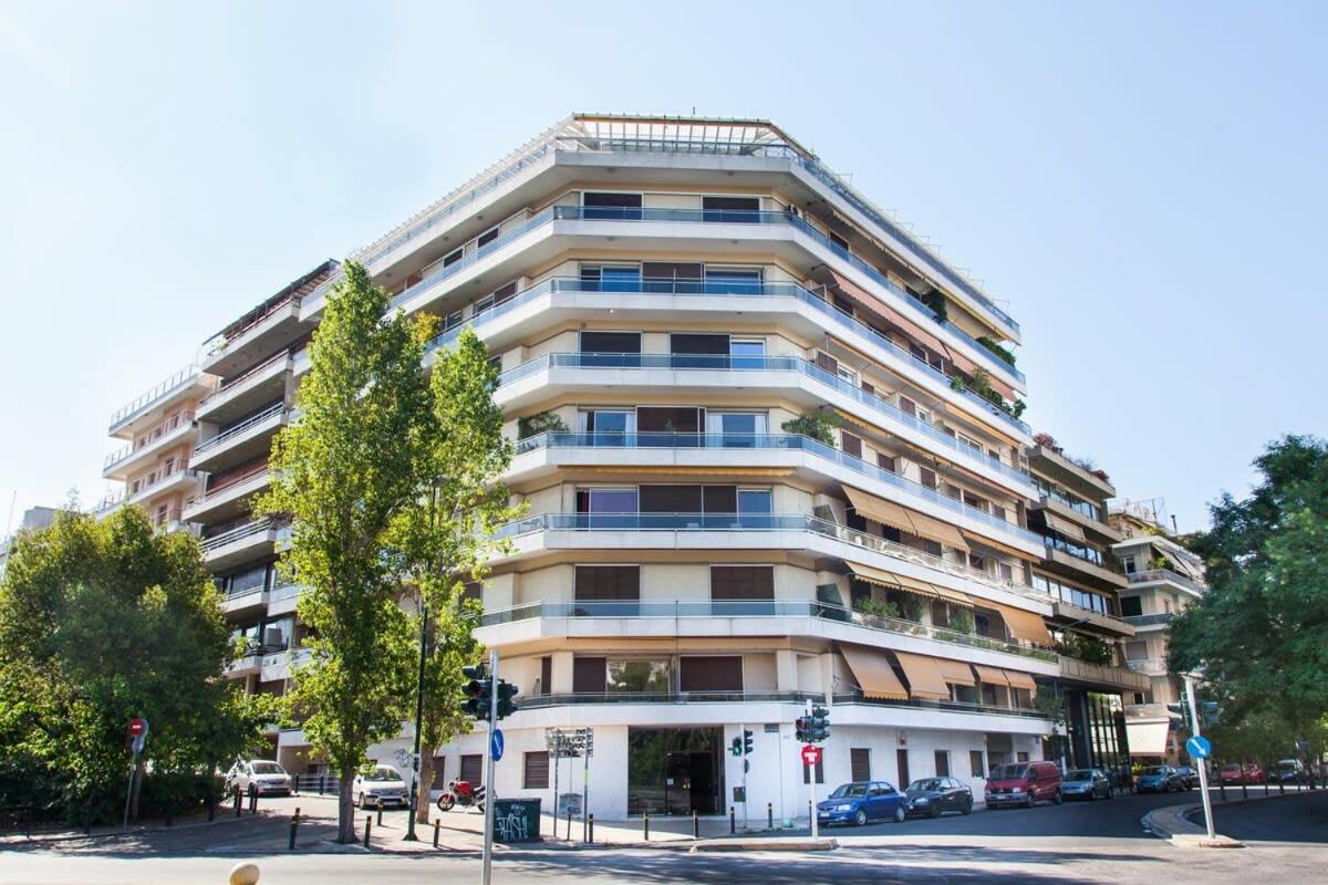 Comfortable Apartment In Athens Downtown Buitenkant foto